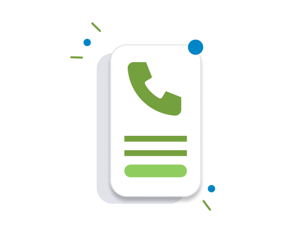 Step 1 icon: request your cash offer by phone