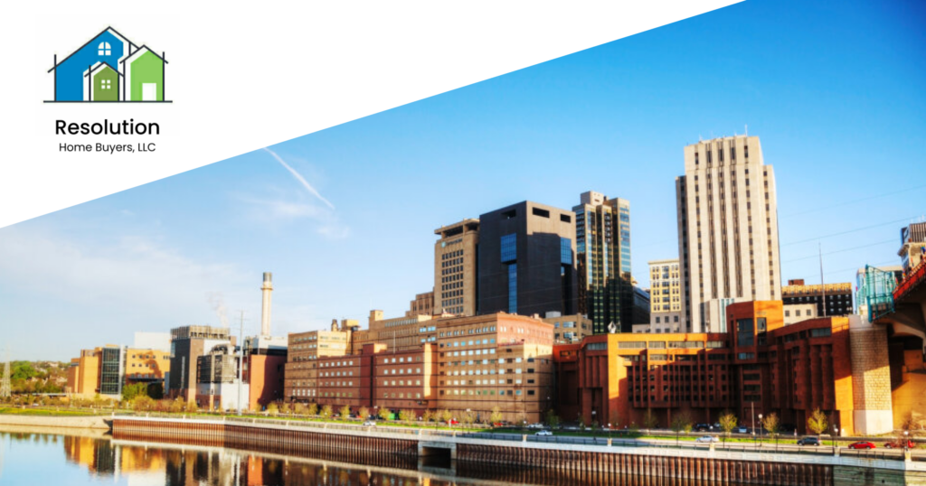 Resolution Home Buyers, we buy houses in Minneapolis Minnesota